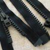Fermeture-Bleu-de-travail-125-cm-130-cm-135-cm-140-cm-150-cm-YKK-separable-Noir-speciale-combinaison