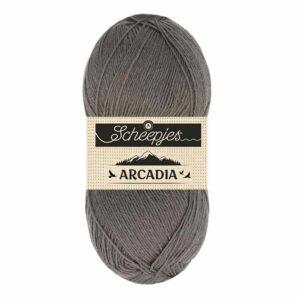 Laine Arcadia SCHEEPJES 803 Moraine gris foncé 75% laine vierge fil à chaussettes, pulls, écharpes et bonnets