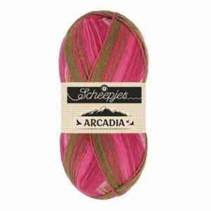 Laine Arcadia SCHEEPJES 904 Sakura 75% laine vierge fil à chaussettes, pulls, écharpes et bonnets