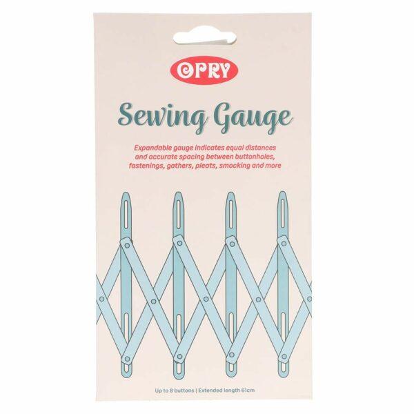 Règle métal, Jauge de mesure pour boutons-boutonnière