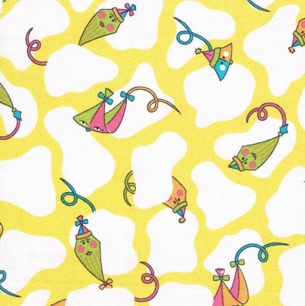 Coupon tissu 3.40 x 1.40m les cerfs-volants 100 % coton Jicker collection