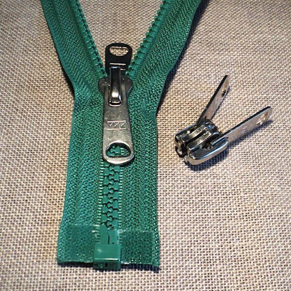 Curseur YKK pour fermeture double face métal maille 5mm pour plastique injectée