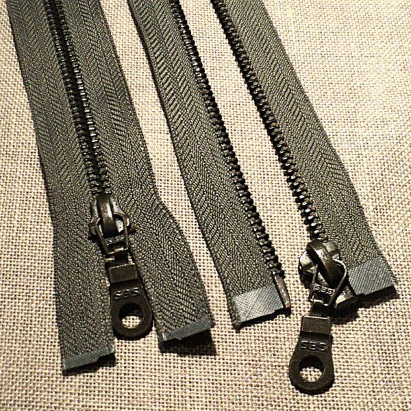 Curseur fantaisie YKK pour fermeture séparable maille 5mm pour métal bronze antique – Image 2