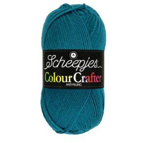 Colour Crafter Bleu canard 100g, fil à tricoter, fil à crocheter Scheepjes Colour Crafter 1708 Alkmaar