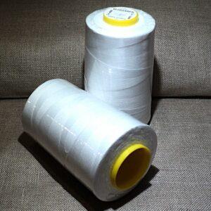 Coton à bâtir Blanc Fil à bâtir cône 1650m 100% Coton