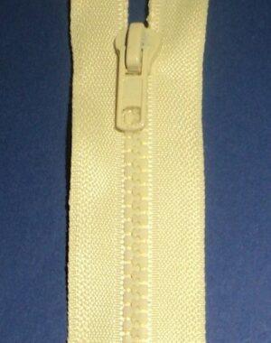 Fermeture Séparable 25cm jusqu'à 50cm Jaune clair 25-30-35-40-45-50cm, maille 6mm