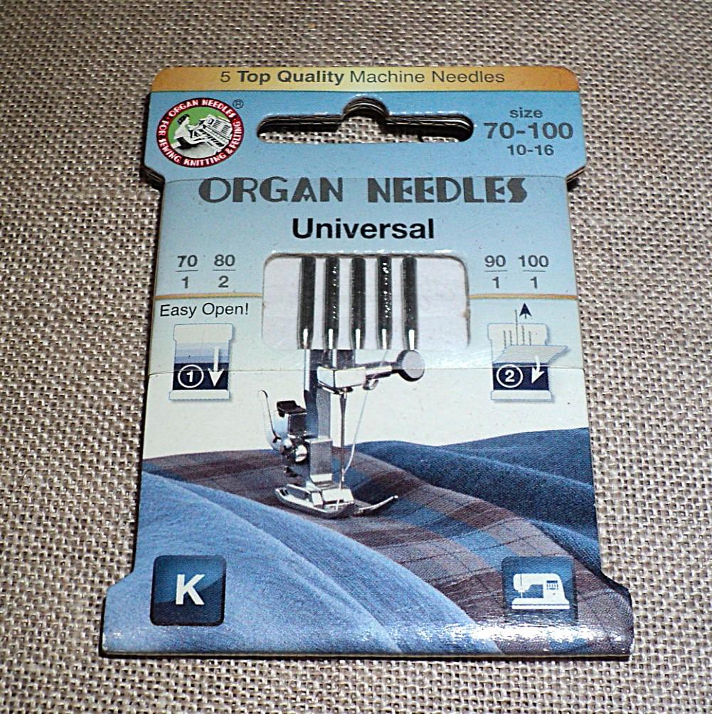 Organ Aiguilles pour la machine à coudre assortiment 70-80-90-100 STANDARD