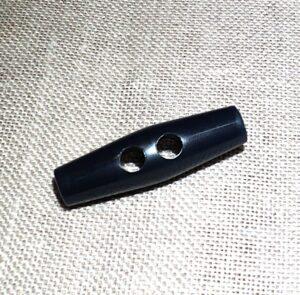 Bouton buchette bleu marine foncé 40mm 2-trous kabig
