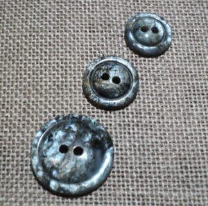 Bouton chemise 11mm12mm13mm bleu jeans 2-trous Petit bouton jupe, robe